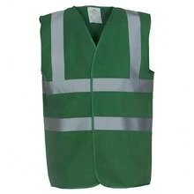 Yoko Mens Band & Brace Hi-Vis Vest - Paramedic Green - View 2