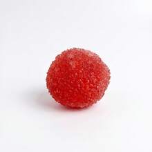 1pc Multicolor Fruit Smoothie Ball Soft Toy, Candy-Coated Texture Candy Stress Relief Fingertip Toy, Glossy Elastic Squeeze Toy, Cute Sweet Food Bag Charm, Suitable For Teenagers Daily Relaxation - Multicolor - View 12