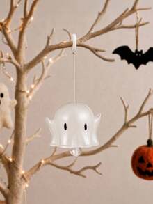 1 buah Hiasan Gantung Jendela Kaca Hantu Lucu, Penangkap Sinar Matahari Hantu, Dekorasi Hantu, Dekorasi Halloween, Hadiah Halloween - Liontin kaca hantu - View 1