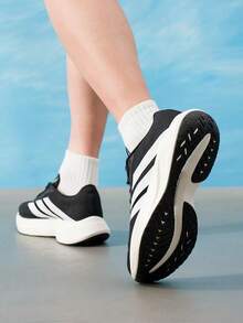 Adidas Men's & Women's Running Shoes ZYRION BOLD 2026 Summer New Fitness Training Racing Shoes KH7962 - Number One Black/White/Han Jade White - View 4
