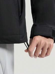 Adidas 男士 WUZONG WEN JKT 梭織連帽運動夾克 KG0826 - 黑色 - 查看 6