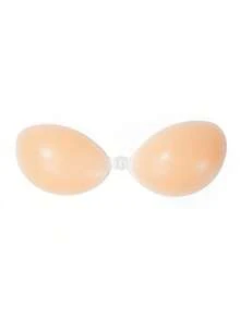1 pieza Sujetador adhesivo de silicona sin tirantes para mujer, banda elástica invisible & diseño push-up, sujetador adhesivo adecuado para bodas y vestidos de gala - Varios estilos - Ver 4