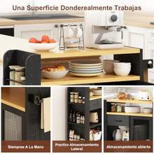 Multipurpose Carts & Push Cabinets - 白色的 - 查看 5