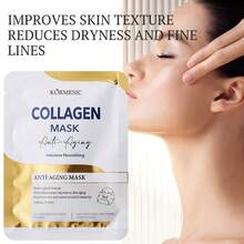 KORMESIC 30pcs Masker Wajah Multifungsi dengan Asam Hyaluronic, Melembapkan, Mengontrol Minyak, Menghidrasi, Memutihkan, Mengecilkan Pori-Pori, Mengencangkan, dan Anti-Kerut - Hyaluronic Acid - View 2