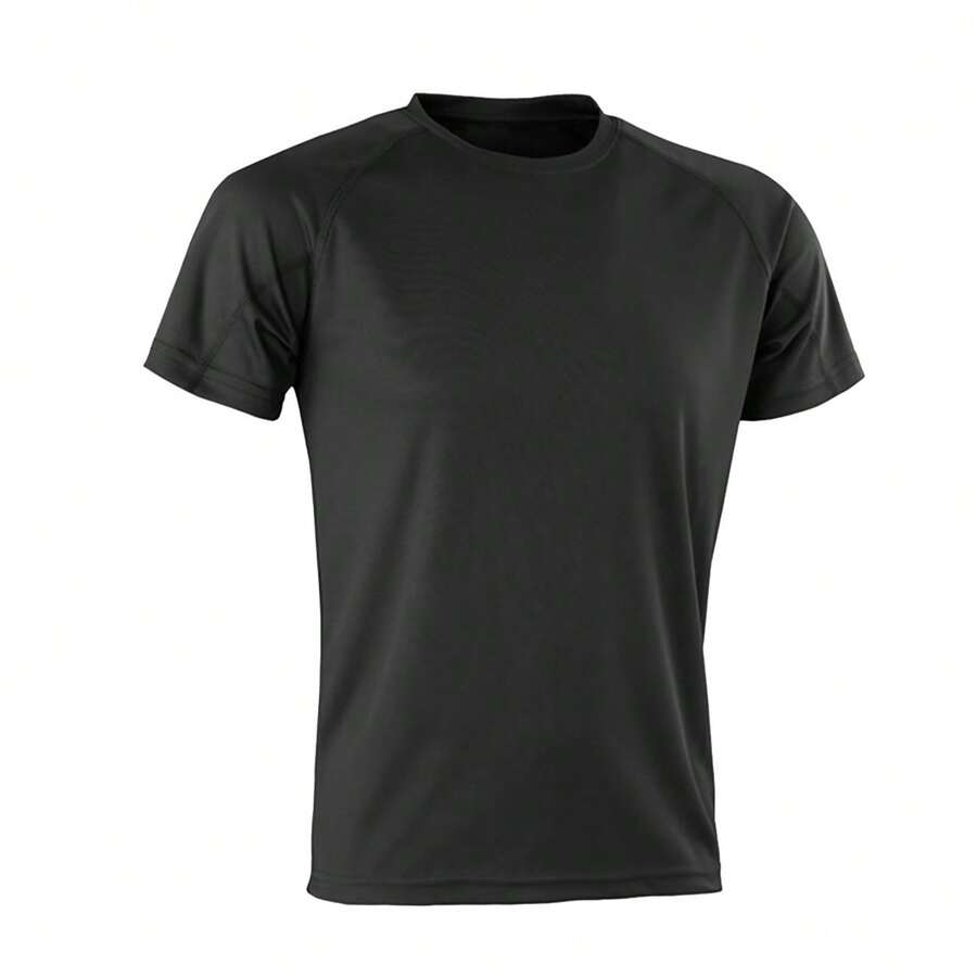 Spiro Mens Aircool T-Shirt - Black - View 1