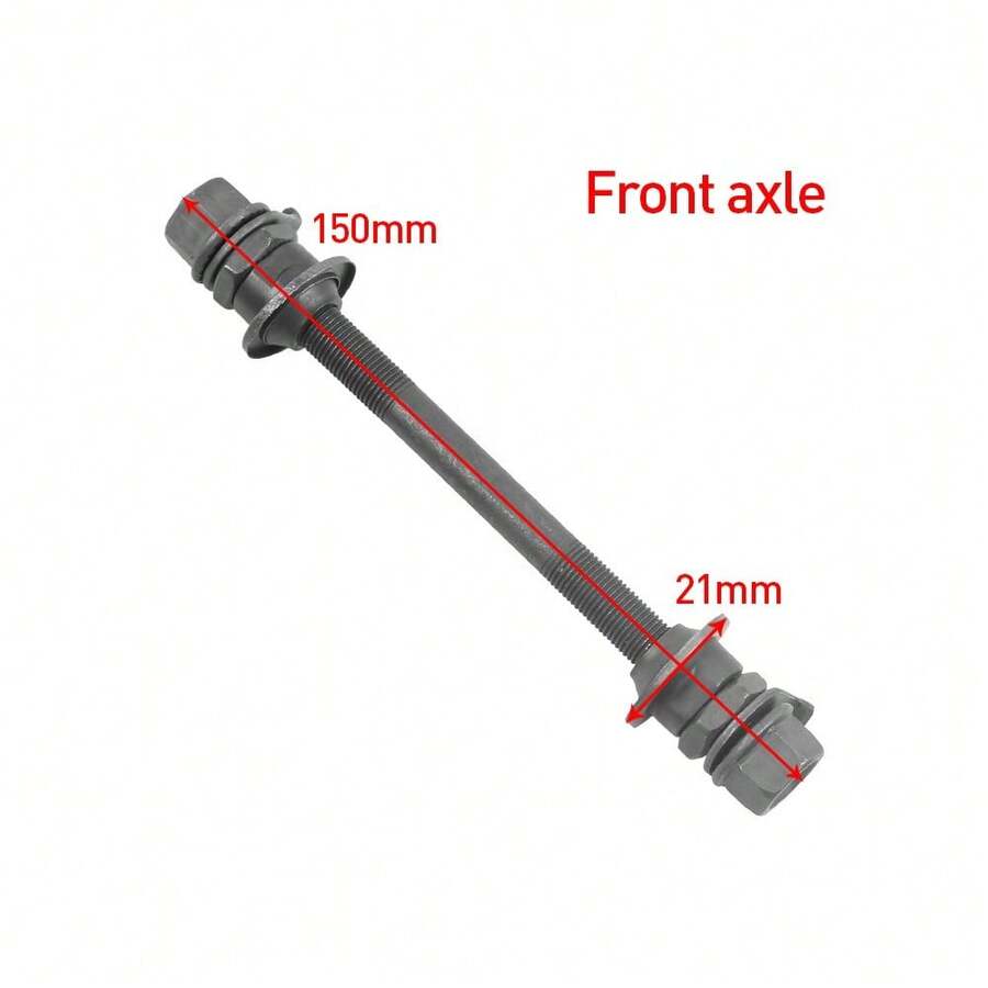 150/180mm Bike Bicycle Wheel Hub Axle Front Rear Solid Spindle Shift Shaft Sport - OC0000047647419 - View 1