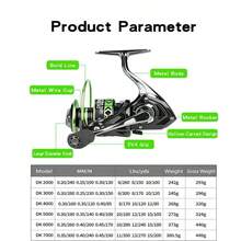 Fashion Colorful Coating Hollow Design Okuma Spinning Reel Full Metal Spool Sealed Bearing Dustproof Waterproof Saltwater Freshwater Universal Fishing Reel - Fishing Reel - View 7