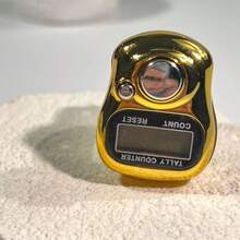 金属指环计数器，电子计数器，迷你便携式指环计数器，冥想、斋月活动用指环计数器，小礼物 - 彩色 - 查看 16
