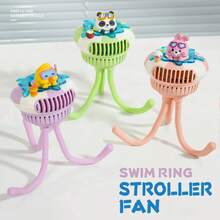 Baby Stroller Cooling Fans - Green - View 5