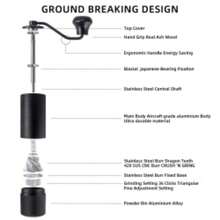 A Very Good Quality Hand-Cranked Coffee Maker - X001V70JSR - View 3