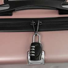 Popular 4-Digit Password Padlock 6-Color Gym Locker Anti-Theft Combination Lock Luggage Travel Safety Lock Zinc Alloy Hardware - A - View 7