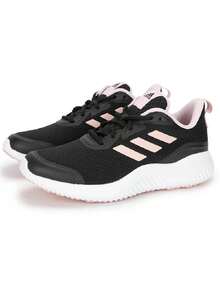 Adidas Women's Running Shoes ALPHACOMFY 2026 Summer New Mesh Breathable Casual Running Shoes ID0352 - Black/Pink - View 4