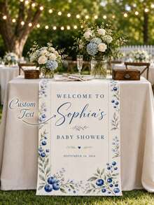 Tarjetas de mesa personalizables para bodas, texto y fecha personalizados, decoración de mantel para novios, pancarta personalizada para recepción de boda, decoración con nombres de novios, adecuado para fiestas, bodas, cumpleaños, días festivos y otras ocasiones - Multicolor - Ver 2