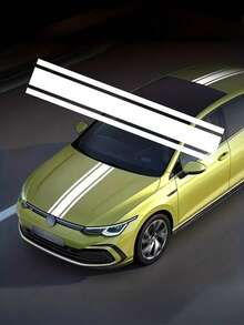 Racing Stripe Hood Decal, RV Side Sticker, SUV Decoration, Pickup Truck Universal Sticker. Add Racing Style To Your Vehicle With This Sticker. - A - View 3