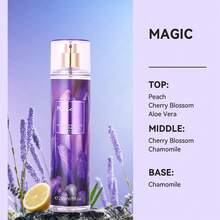 Wish 20 Varieties Of Women's Body Mist Perfume Spray, 8 Fl.Oz Long-Lasting Floral Fruity Spray With Non-Greasy Alcohol-Based Formula. Suitable For Hair & Body, Ideal For Parties, Dates & Gifting. Lightweight And Smooth Application.Valentine's Day Gift - Magic Spell - 查看 2