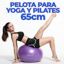Pelota para Estabilidad Barre de Fitness Yoga Pilates Core Entrenamiento y Terapia Física. - Multicolor - Ver 2