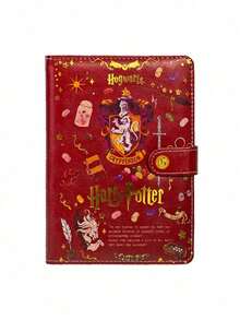 1pc Harry Potter School Notebook, Beautiful House Diary, With 2pcs Planner Stickers, Express Ticket, Magic Adventure Map, Suitable For Harry Potter Fans, Birthday Gift, Back To School Supplies [Official Licensed] - Multicolor - View 8