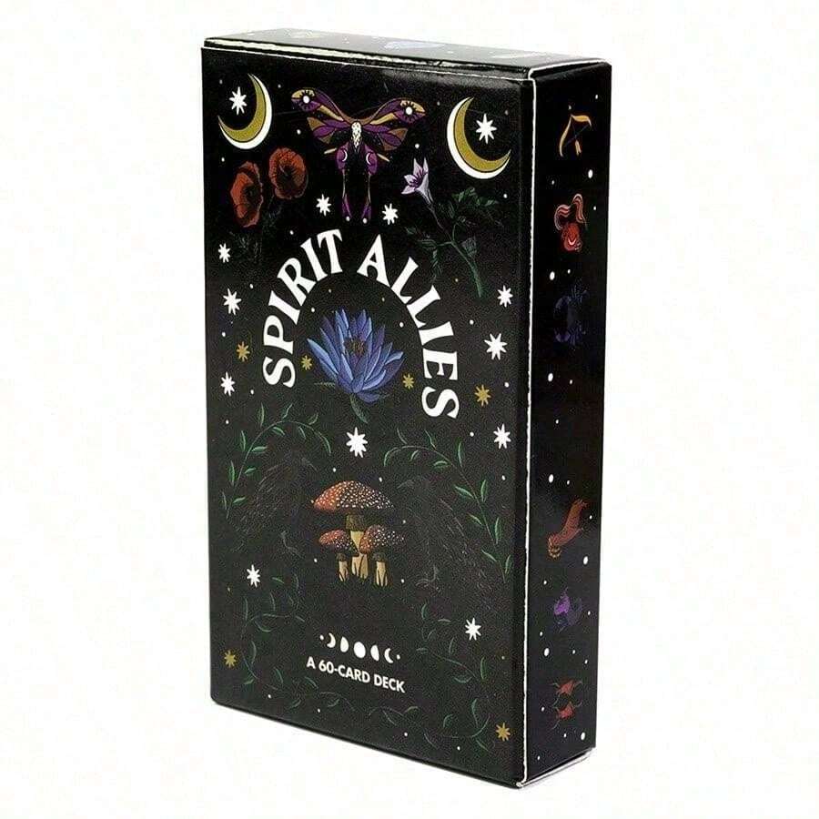 Spirit Allies Deck Cards For Fortune-Telling Game, Party & Gathering - Black - View 1
