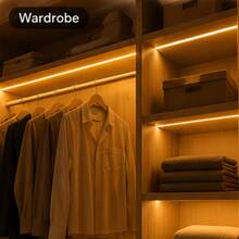 3.28-98.4FT Warm White LED Strip Lights, USB Powered, Cuttable Flexible Light Strip, Easy To Install For Bedroom, Kitchen, TV Backlight, Cabinet And Home Deco - Warm Color - View 7