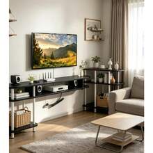 Television Stands & Entertainment Centers - Negro1 - View 4