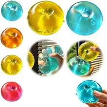 Donut Stress Relief Toy, Coconut Oil Squeeze Toy, Maltose Slow-Rebound Squeeze Toy, Moldable And Stretchable - Multicolor - View 1