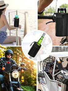 Tas Botol Air Portabel Bioyce, Tas Ponsel Sepeda Tahan Air & Hangat, Tas Penyimpanan Stang Sepeda Gunung Multifungsi - MultiWarna - View 4