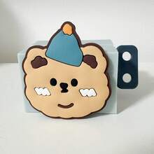 Exprimidor Manual de Pasta Dental con Diseño de Dibujos Animados, Soporte Giratorio para Baño con Clip, Dispensador de Limpiador - como se muestra - Ver 3