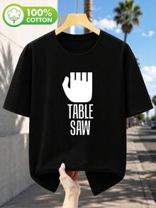 Men T-Shirts - 黑色 - 查看 7