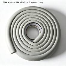 1 pieza Protector de esquina suave para bebé, tira anticolisión, protector de esquina de mesa - Multicolor - Ver 8