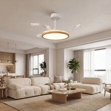 HOMCOM Ventiladores de Techo - Marrón - Ver 9