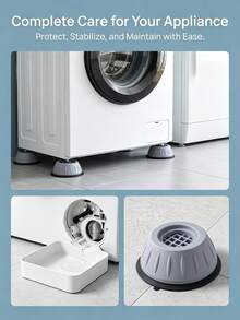 1pc Heavy Duty G-Shaped Washing Machine Drain Pan, Upgraded Large Capacity Washing Machine Dehydration Tray, Multi-Functional Washing Machine Drain Accessory, Washing Machine Outlet Cleaner And Organizer, Suitable For Washing Machine Outlet Water Storage, Bathroom Accessory, Home And Travel Essential, Decorative Storage, Halloween, Housewarming Gift - Multiple Styles - View 7
