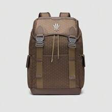 Anta Kyrie Irving Series | Kyrie Denim Vintage Floral Backpack Large Capacity Men's School Bag - Curry Brown - 3 - View 6