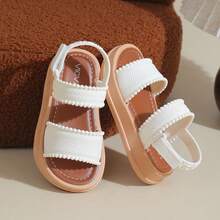 Vicvait Girls' Fashion Sunny Sandals Suitable For Daily Wear - Beige - View 7