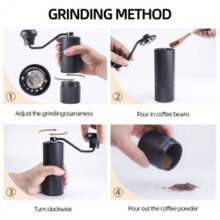 A Very Good Quality Hand-Cranked Coffee Maker - X001V70JSR - View 6