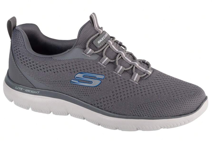 Skechers Summits - Tallo - Grey Mens Sports Shoes - Grey - View 1