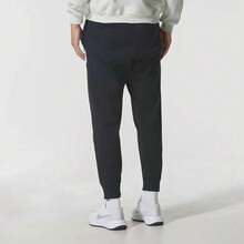 Nike Logo Warm Knitted Joggers Men's - Black - View 4