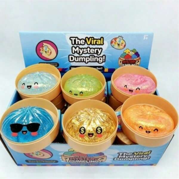 6pcs Colorful Soft Squishy Bao Buns - Cute Expressions, Chance To Unbox Golden Hidden Version, Fun Slow Rebound Squeeze Sensory Toys, Perfect Children's Gift, Holiday/Birthday Surprise Gift/Blind Box/Random Color And Style