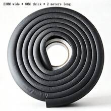 1 pieza Protector de esquina suave para bebé, tira anticolisión, protector de esquina de mesa - Multicolor - Ver 10