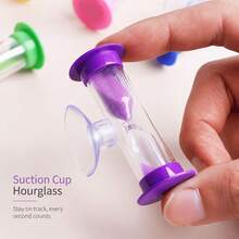3pcs Set (2pcs Timer + 1pc Bag), Toothbrush , Kitchen 2-Minute Visual Toothbrush Timer, Clock Timer 2-Minute, Plastic Mini Timer, Rotatable Timer, Suitable For Brushing Teeth, Cooking, Games, Classroom, Toilet Training, Gift - Ornaments - View 4