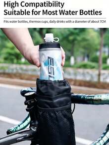 Tas Botol Air Portabel Bioyce, Tas Ponsel Sepeda Tahan Air & Hangat, Tas Penyimpanan Stang Sepeda Gunung Multifungsi - MultiWarna - View 3