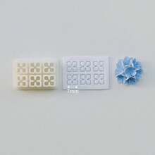 6 Grid Mini Flower Petal Polymer Clay Cutter Mold Set, Hydrangea Blossom Cutter For DIY Earrings, Jewelry Making, Clay Craft Tools - Hydrangea Bloom - View 15