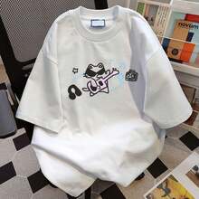 Women T-Shirts - 白色-1 - 查看 3
