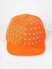 A Newly Designed Studded Hat, Both Fashionable And Versatile, Decorated With Shiny Party Fabric And Rhinestones, Showcasing Personal Charm. - Multicolor - View 13