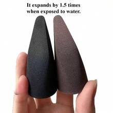 1pc Of Irregular-Shaped All-Purpose Dry-Wet Makeup Eggs - Suitable For Foundation, BB Cream, Concealer And Sunscreen. Easy To Carry, Great Choice For Holiday Gifts. - Multicolor - View 5