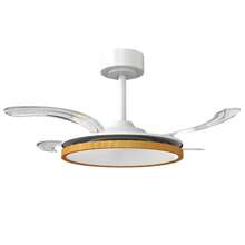HOMCOM Ventiladores de Techo - Marrón - Ver 10