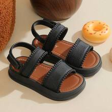 Lugualt Sandal Sol Tebal Serbaguna untuk Anak Perempuan - Hitam - View 9