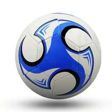 Ballon de football bleu à tourbillon taille 2 & taille 5, ballon d'entraînement classique durable, taille 2 pour les tout-petits de 3 à 6 ans, taille 5 ballon officiel de match pour adultes, ballon de pratique sportive intérieur et extérieur pour les garçons et les filles - Multicolore - Voir 6