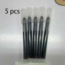 Bộ 5/10/20 ruột bút bi gel siêu mảnh, mực đen/xanh dương/đỏ, thích hợp cho trường học, văn phòng, thi cử, văn phòng phẩm, đồ dùng cần thiết cho năm học mới. - màu đen - Xem 7