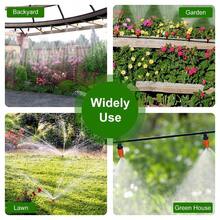 164FT Drip Irrigation Kit Automatic Garden Irrigation System Misting Plant Watering Drip Kit Garden Greenhouse Flower Bed Patio Lawn - Drip Irrigation Kit - View 6