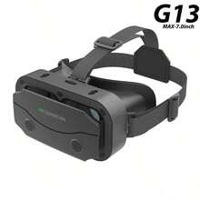 適用於 iPhone 或 Android 的 VR 眼鏡，虛擬實境 3D 眼鏡，兼容 4.7-7 英寸手機，適用於手機遊戲與電影 - 查看 11
